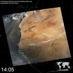 Level 1B Image at: 1405 UTC