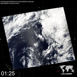 Level 1B Image at: 0125 UTC