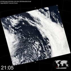 Level 1B Image at: 2105 UTC