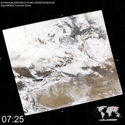 Level 1B Image at: 0725 UTC