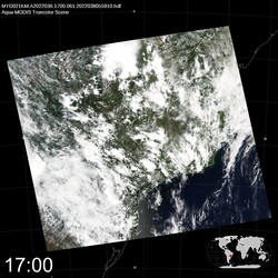 Level 1B Image at: 1700 UTC