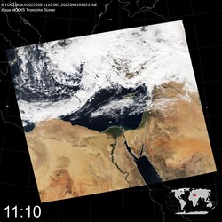 Level 1B Image at: 1110 UTC