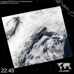 Level 1B Image at: 2245 UTC