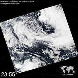 Level 1B Image at: 2355 UTC