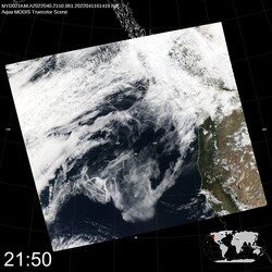 Level 1B Image at: 2150 UTC