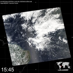 Level 1B Image at: 1545 UTC