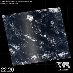 Level 1B Image at: 2220 UTC