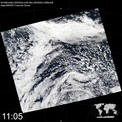 Level 1B Image at: 1105 UTC