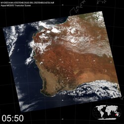 Level 1B Image at: 0550 UTC