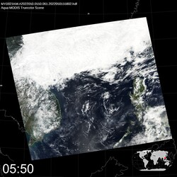 Level 1B Image at: 0550 UTC