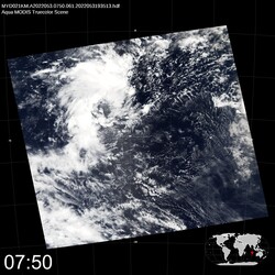 Level 1B Image at: 0750 UTC