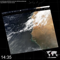 Level 1B Image at: 1435 UTC