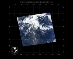 Level 1B Image at: 2125 UTC