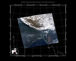 Level 1B Image at: 0725 UTC