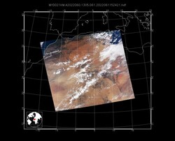 Level 1B Image at: 1305 UTC