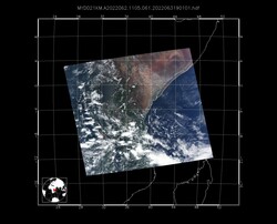 Level 1B Image at: 1105 UTC