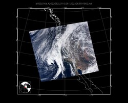 Level 1B Image at: 2110 UTC