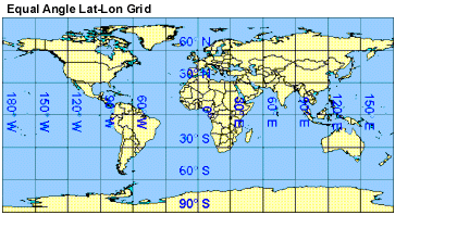 Modis Atmosphere Monthly Global Product Grids Mapping